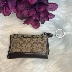 EUC Coach Signature Keychain